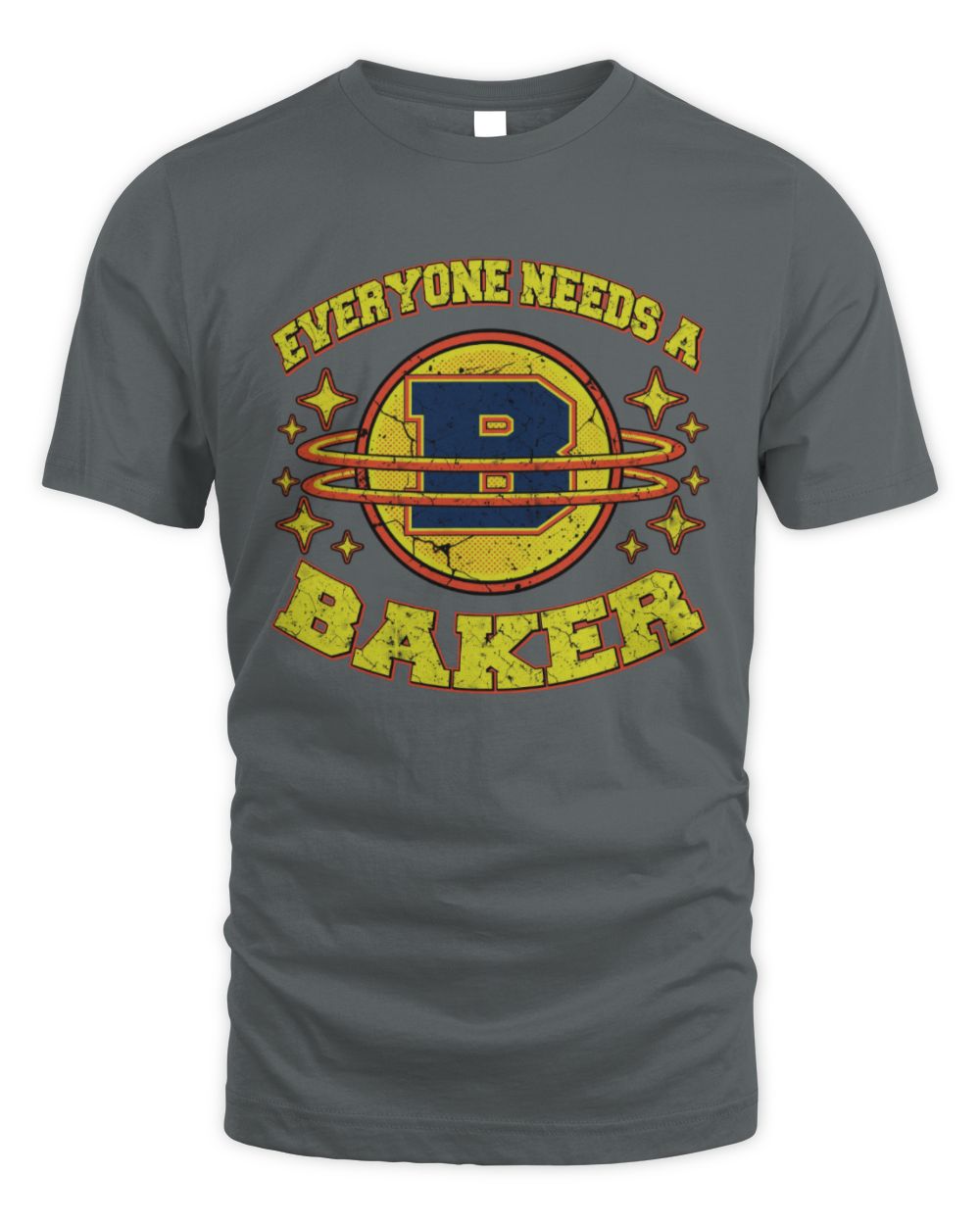Everyone Needs a Your Name Shirt BAKER M1-76 / Unisex Standard T-Shirt / charcoal