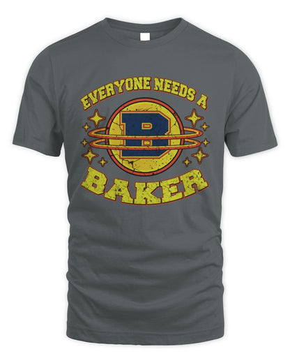 Everyone Needs a Your Name Shirt BAKER M1-76 / Unisex Standard T-Shirt / charcoal