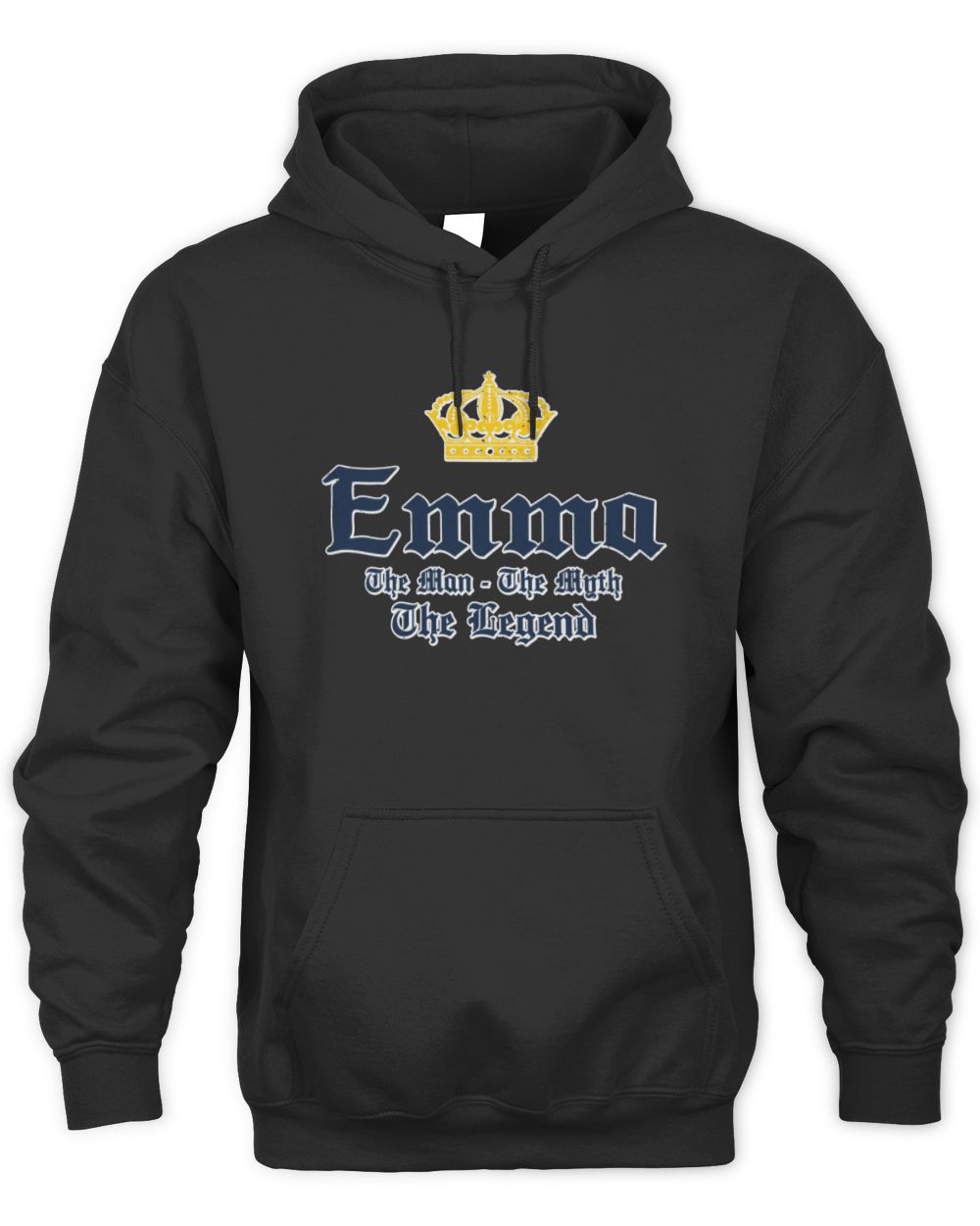The Man The Myth The Legend Corona Beer T-Shirt EMMA M1-S83 / Unisex Hoodie / black