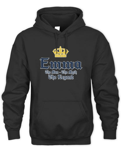 The Man The Myth The Legend Corona Beer T-Shirt EMMA M1-S83 / Unisex Hoodie / black