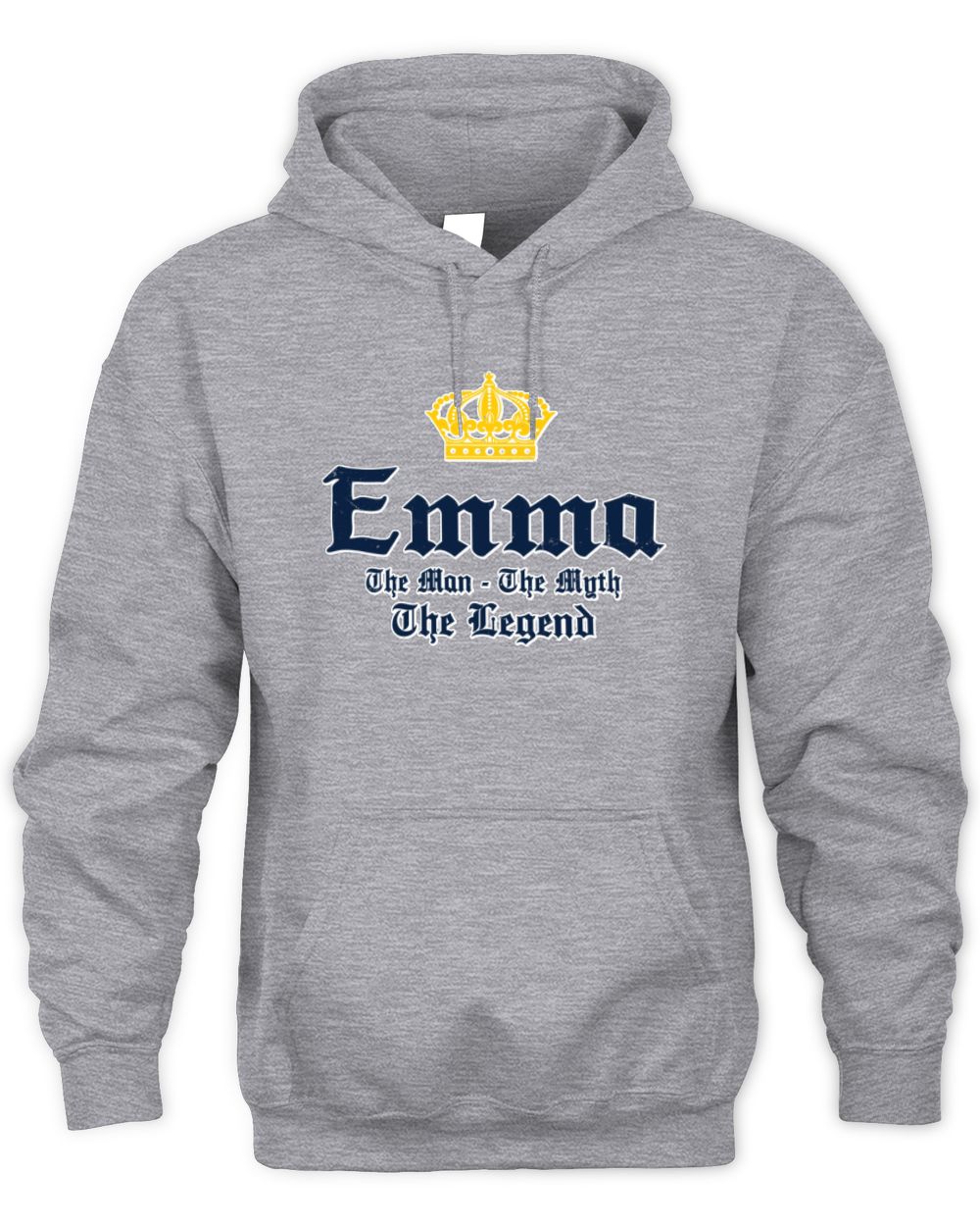 The Man The Myth The Legend Corona Beer T-Shirt EMMA M1-S83 / Unisex Hoodie / sport grey