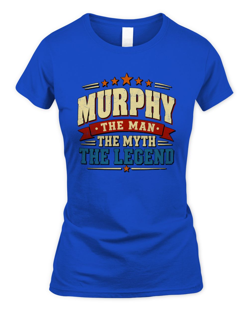 The Man The Myth The Legend Ribbon Vintage T-Shirt MURPHY M1-56 / Women's Standard T-Shirt / royal