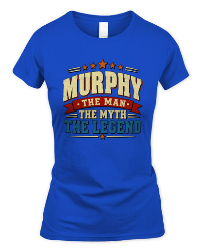 The Man The Myth The Legend Ribbon Vintage T-Shirt MURPHY M1-56 / Women's Standard T-Shirt / royal