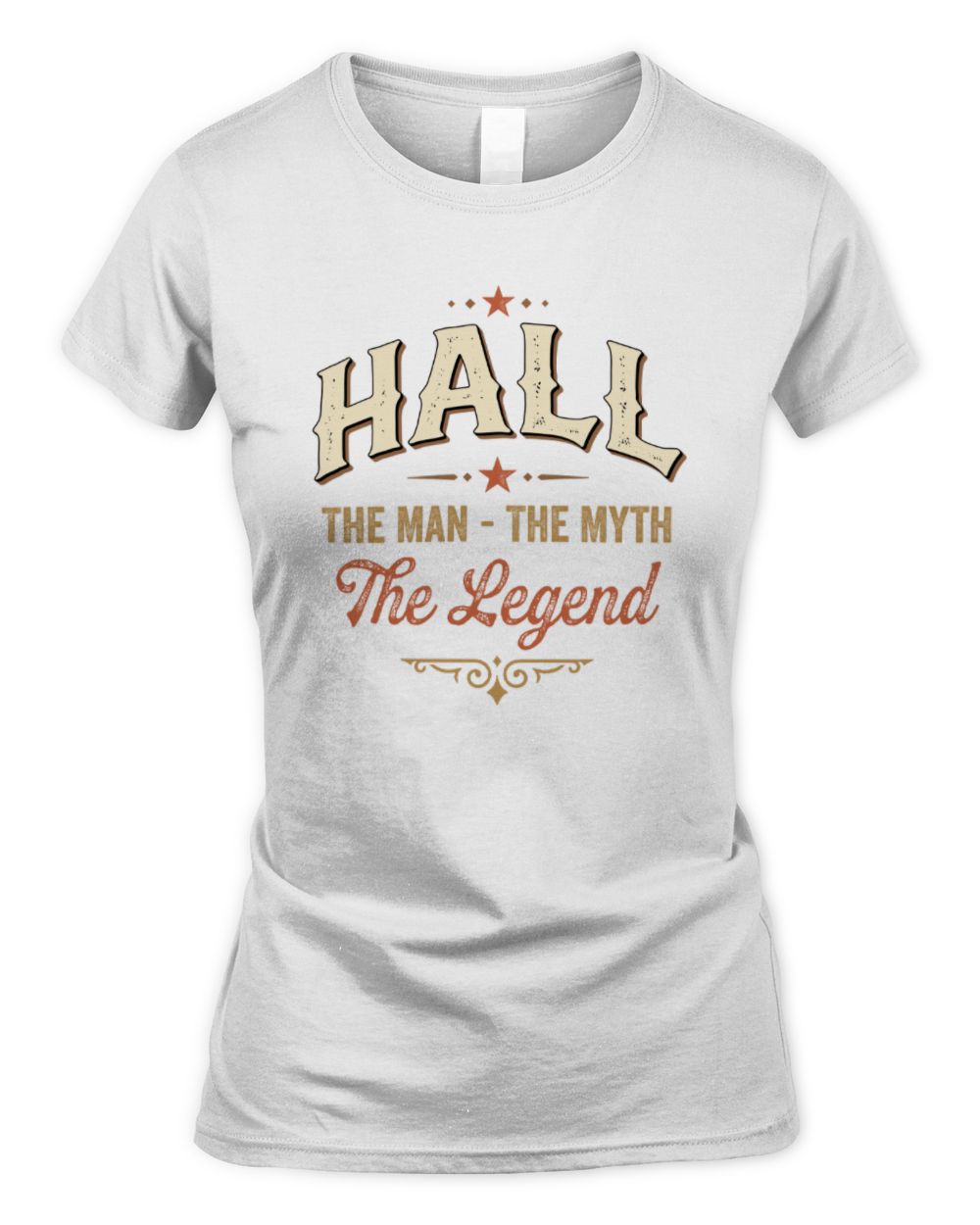 I'm Name I'm Not Rude I Just Have The Balls Funny T-Shirt HALL M1-77 / Women's Standard T-Shirt / white