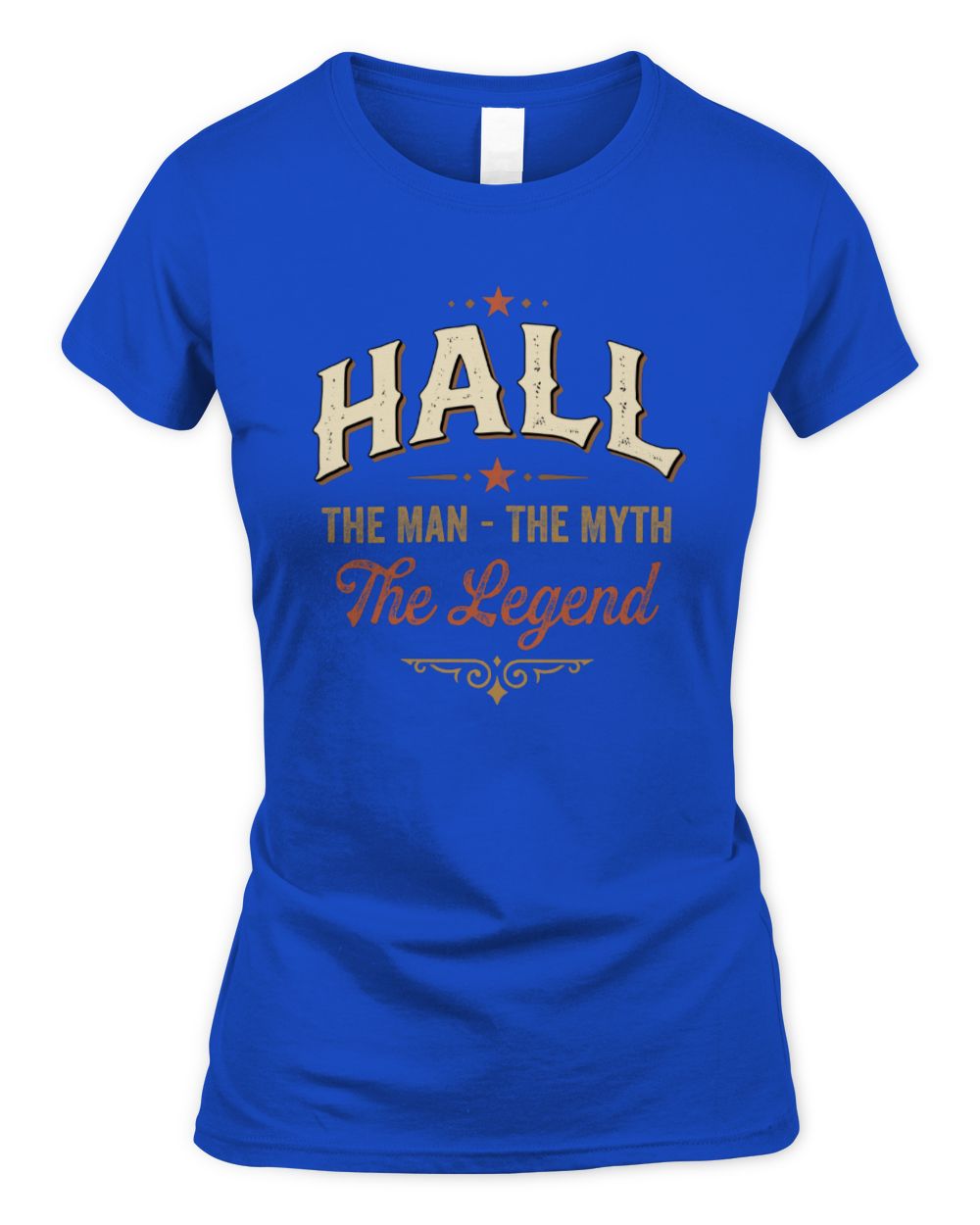 I'm Name I'm Not Rude I Just Have The Balls Funny T-Shirt HALL M1-77 / Women's Standard T-Shirt / royal