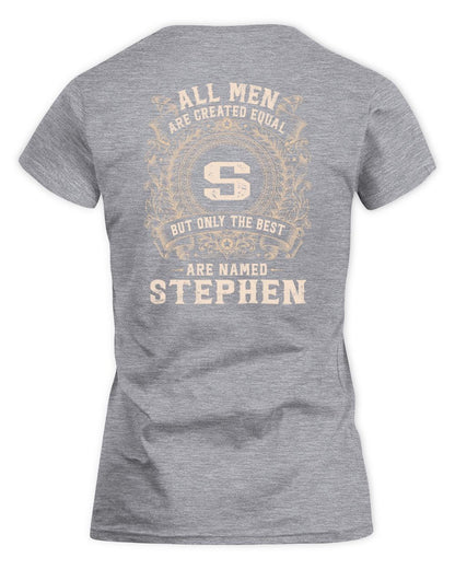 All Men Are Created Equal Cool Logo Shirt STEPHEN M1-60 / Women's Standard T-Shirt / sport grey