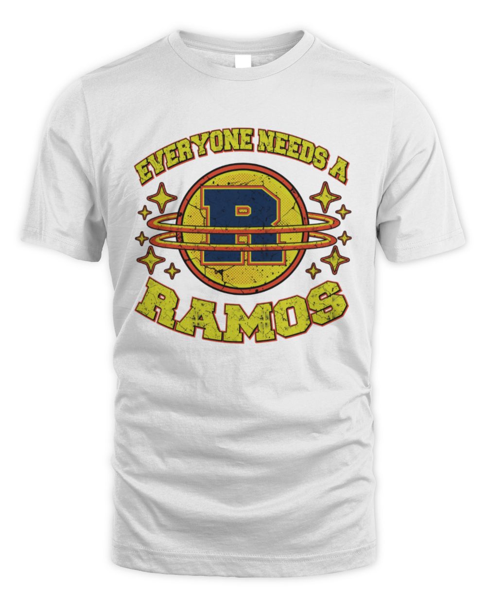Everyone Needs a Your Name Shirt RAMOS M1-76 / Unisex Standard T-Shirt / white