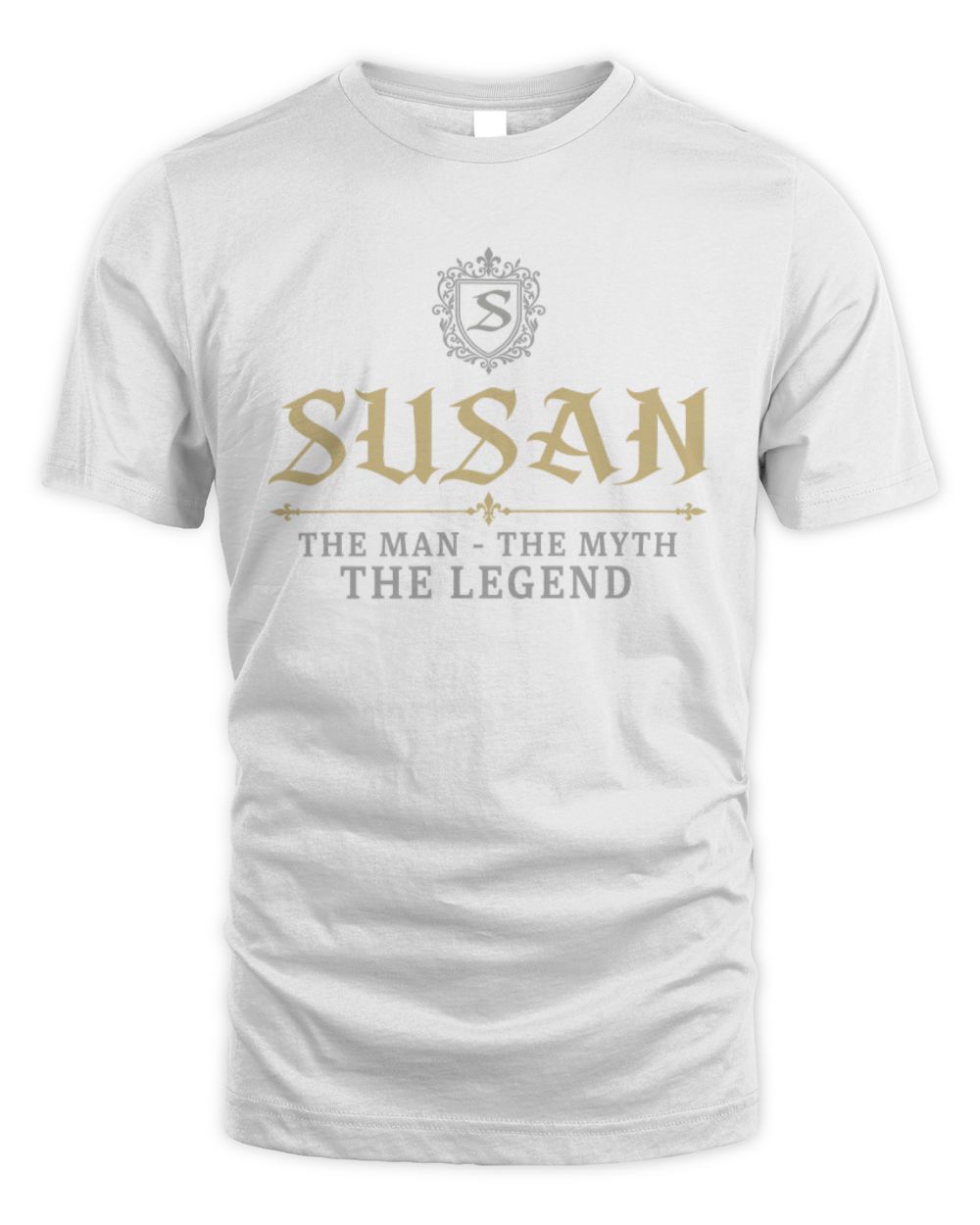 The Man The Myth The Legend Western Shirt SUSAN M1-78 / Unisex Standard T-Shirt / white