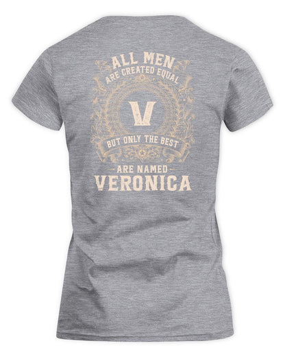 All Men Are Created Equal Cool Logo Shirt VERONICA M1-60 / Women's Standard T-Shirt / sport grey