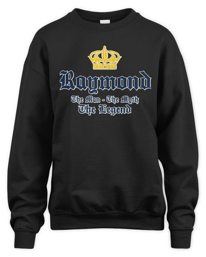 The Man The Myth The Legend Corona Beer T-Shirt RAYMOND M1-S83 / Unisex Sweatshirt / black