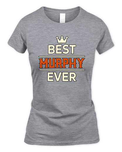 Best Your Name With Crown Shirt MURPHY M1-59 / Women's Standard T-Shirt / sport grey