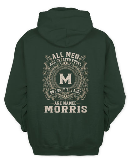All Men Are Created Equal Cool Logo Shirt MORRIS M1-60 / Unisex Hoodie / forest green