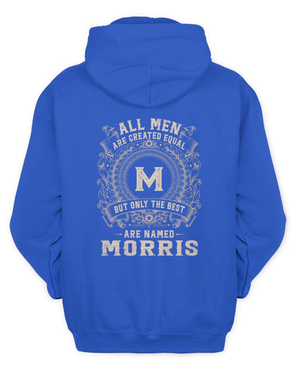 All Men Are Created Equal Cool Logo Shirt MORRIS M1-60 / Unisex Hoodie / royal