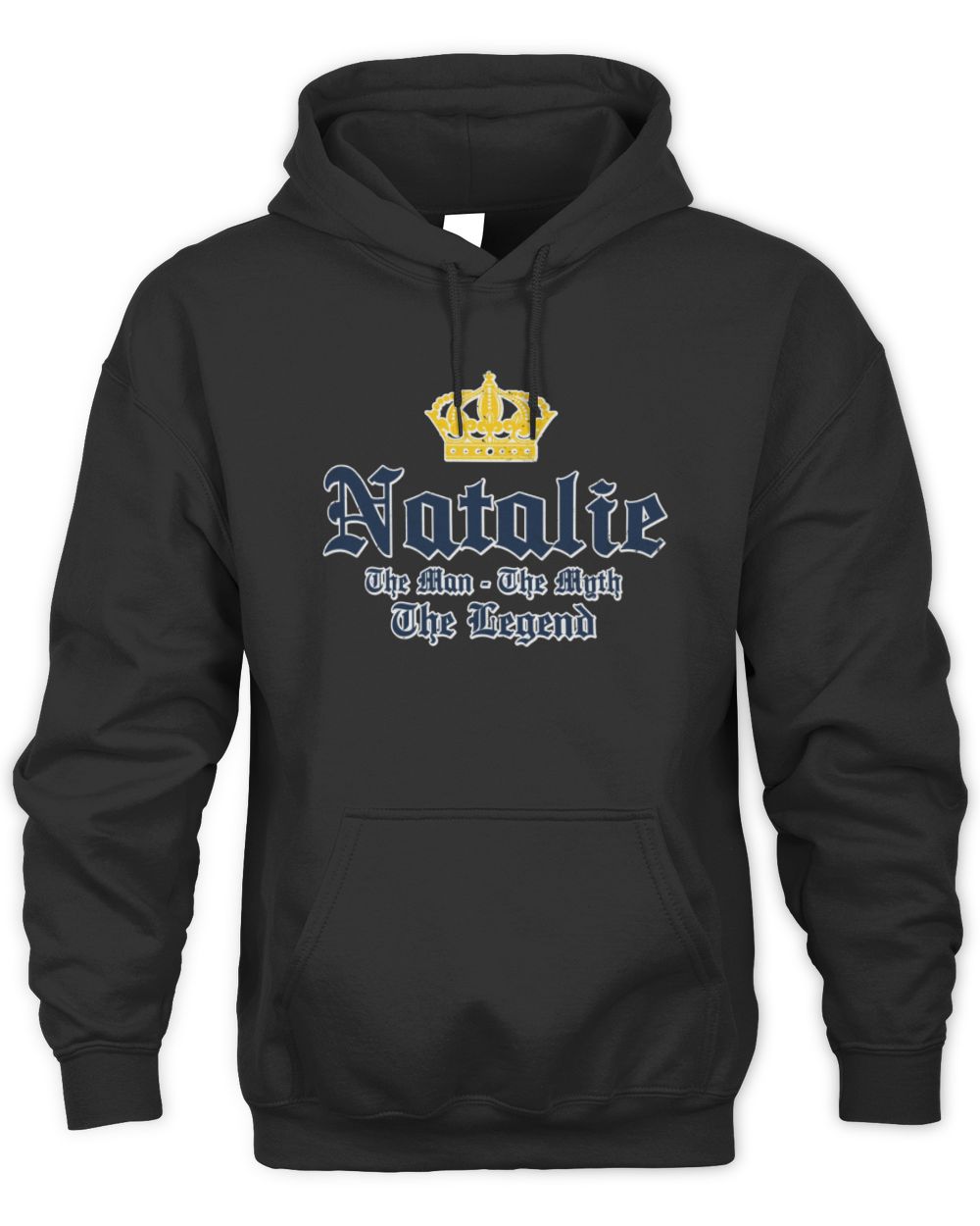 The Man The Myth The Legend Corona Beer T-Shirt NATALIE M1-S83 / Unisex Hoodie / black