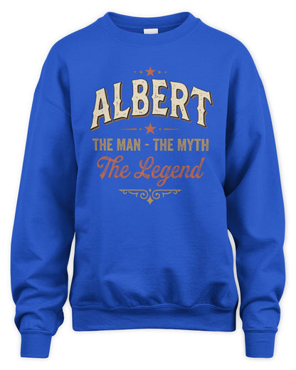 I'm Name I'm Not Rude I Just Have The Balls Funny T-Shirt ALBERT M1-77 / Unisex Sweatshirt / royal
