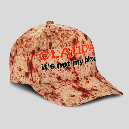 It's Not My Blood Halloween Cap CLAUDIA 13K1 C70PF
