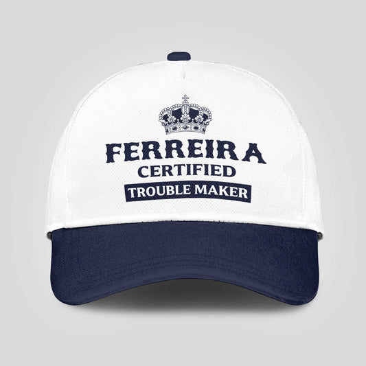 Certified Your Name Trouble Maker Washed Cap FERREIRA 13K1 C148PF