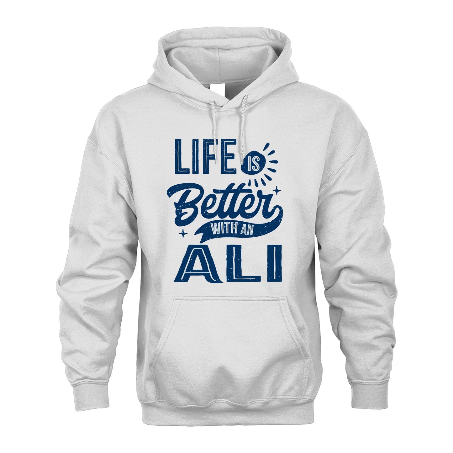 ALI 13K1-116 Personalized Name Quote T-Shirt Life Is Better With Unisex Gift