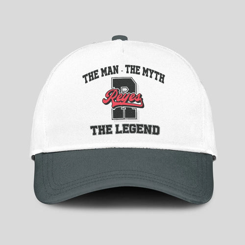 The Man The Myth The Legend Custom Initial Letter And Name Cap REYES 13K1 C38PF