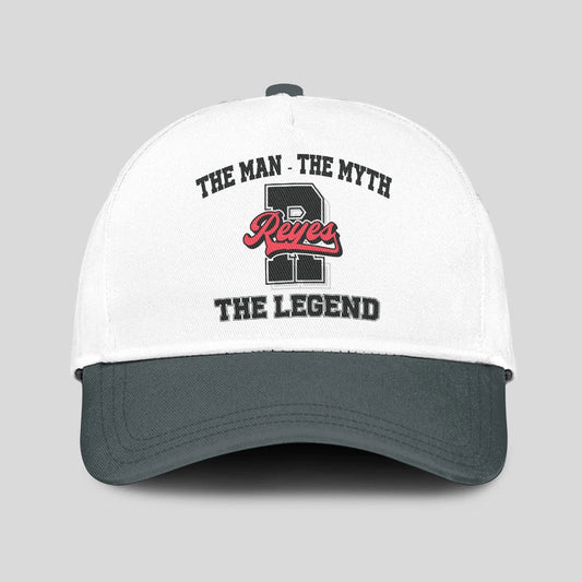 The Man The Myth The Legend Custom Initial Letter And Name Cap REYES 13K1 C38PF