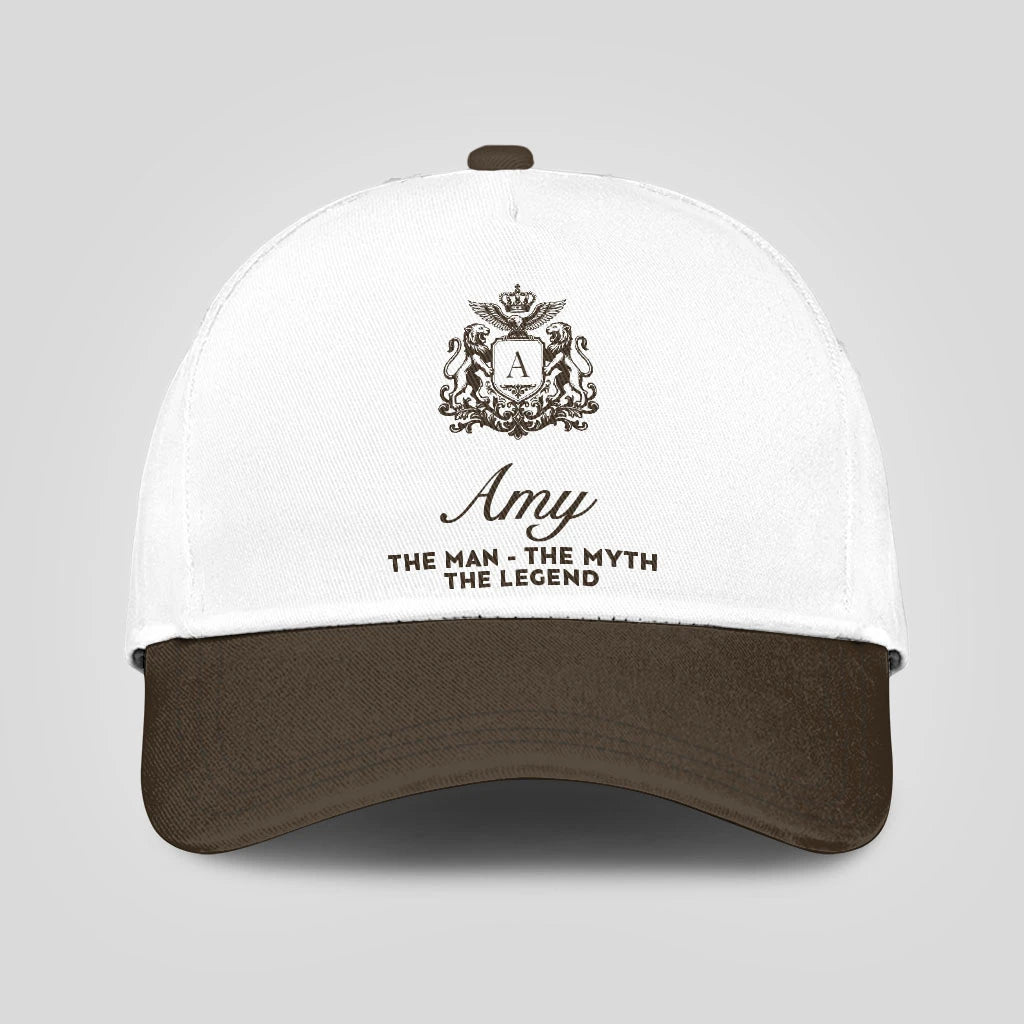 The Man The Myth The Legend Brown Cap AMY 13K1 C47PF