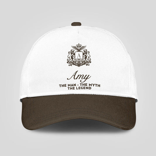 The Man The Myth The Legend Brown Cap AMY 13K1 C47PF