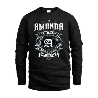 AMANDA 13K1-510 Personalized  "Can’t Fix It No One Can"