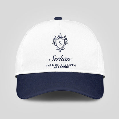 The Man The Myth The Legend Blue Cap SERKAN 13K4 C46PF