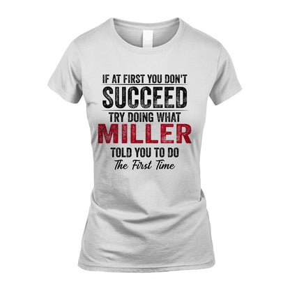 MILLER 13K1-357 If At First You Don't Succeed...