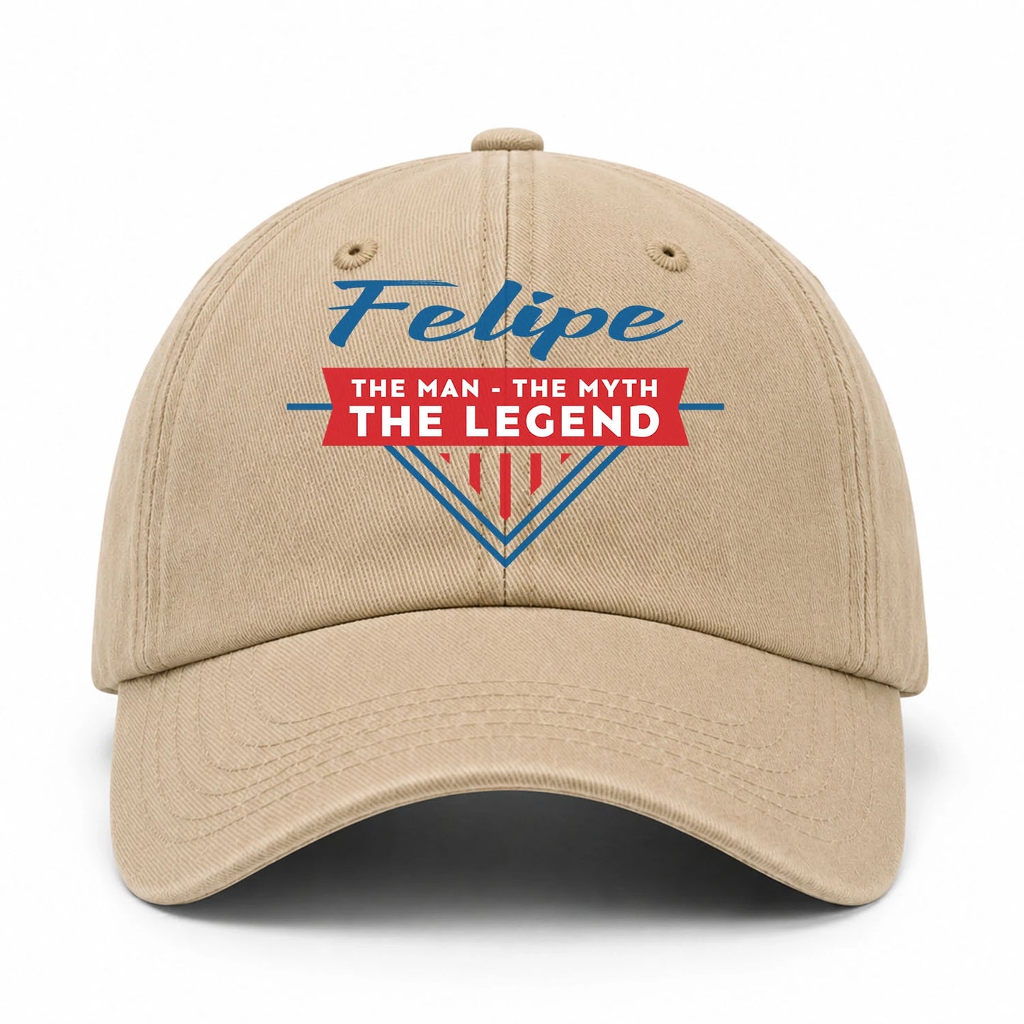 The Man The Myth The Legend Logo Washed Cap FELIPE 13K1 C37PF
