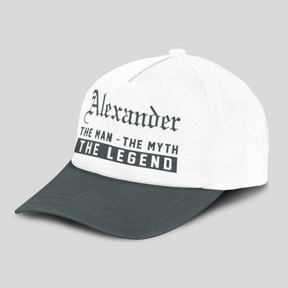 The Man The Myth The Legend Luxury Cap ALEXANDER 13K1 C39PF