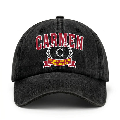 The Man The Myth The Legend Royal Cap CARMEN 13K1 C32PF