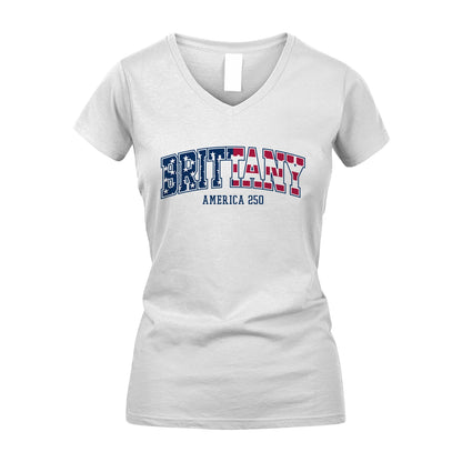BRITTANY 13K1-555 America 250 Personalized