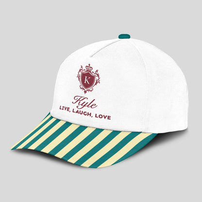 Live Laugh Love Green And Yellow Royal Cap KYLE 13K1 C122PF