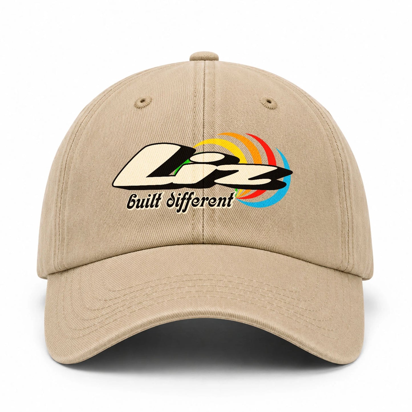 Your Name Built Different Retro Washed Cap LIZ 13K1 C55PF