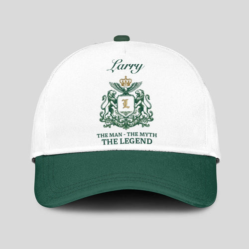 The Man The Myth The Legend Eagle And Lion Cap LARRY 13K1 C43PF