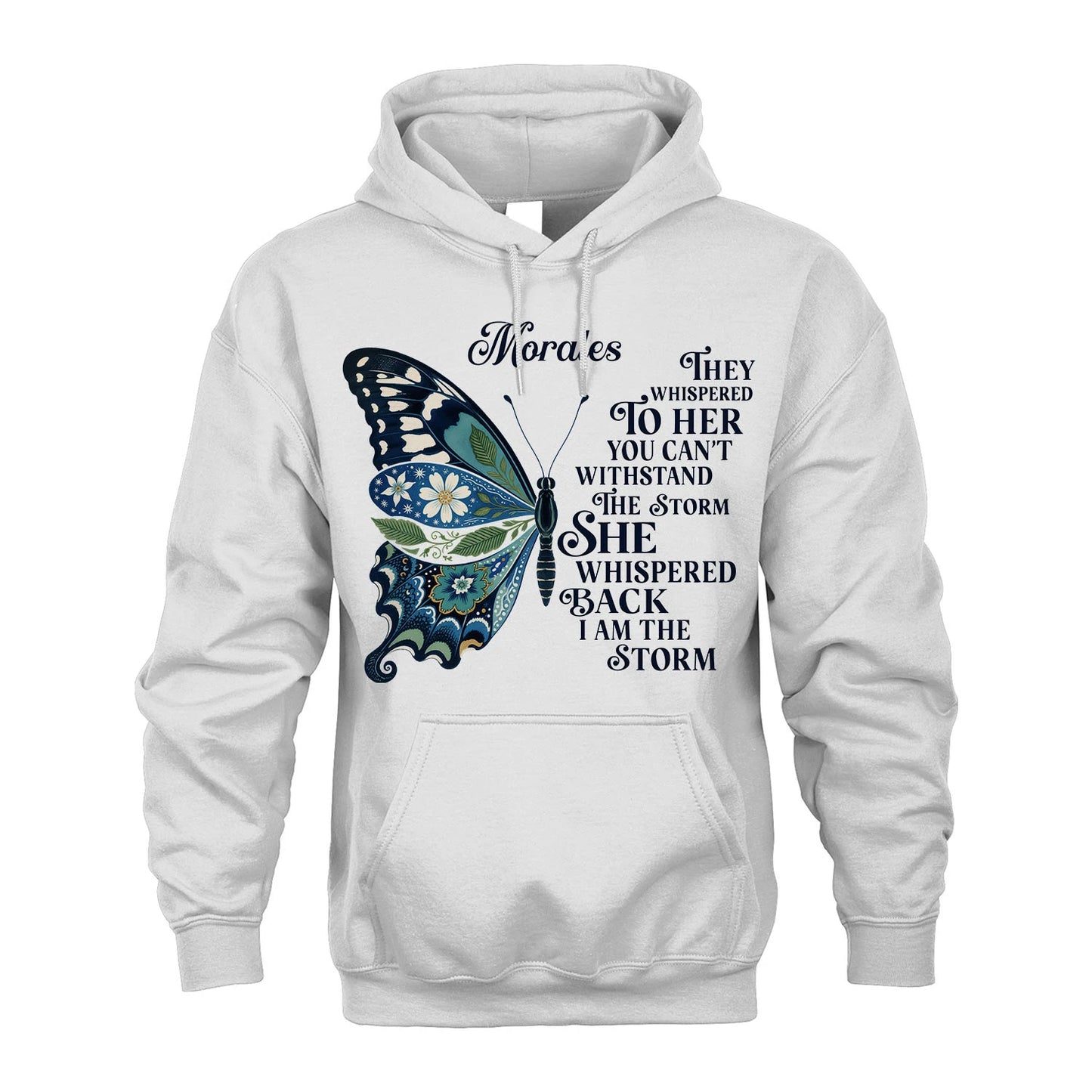 MORALES 13K1-559 Butterfly I Am the Storm