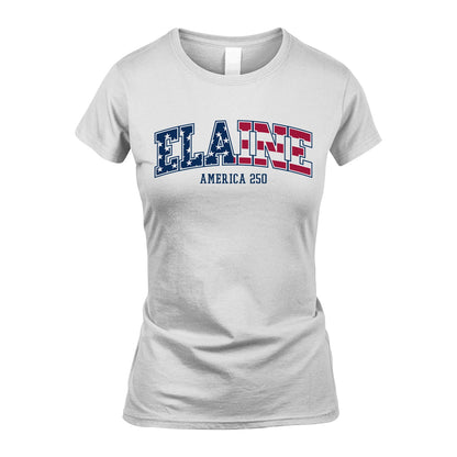 ELAINE 13K1-555 America 250 Personalized