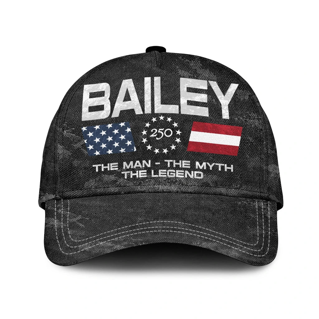 BAILEY 13K1-C11PF America 250 The man - The Myth - The Legend