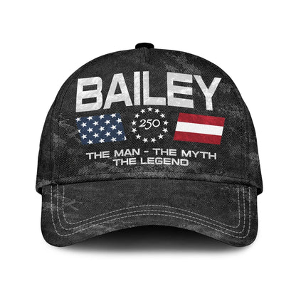 BAILEY 13K1-C11PF America 250 The man - The Myth - The Legend