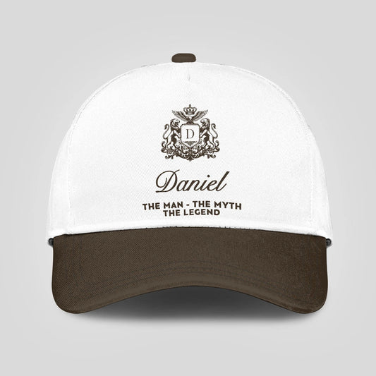 The Man The Myth The Legend Brown Cap DANIEL 13K1 C47PF