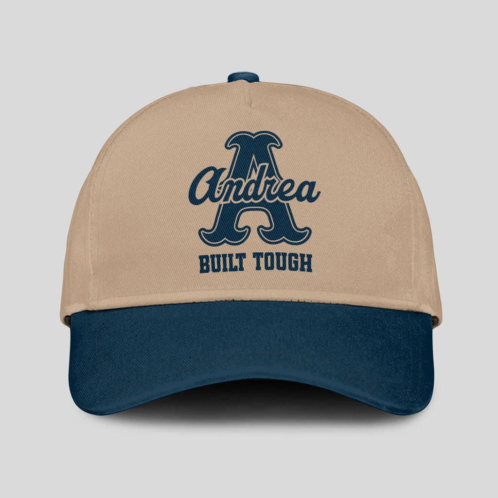 Built Tough Sage Green And Beige Baseball Cap ANDREA 13K1 C102PF