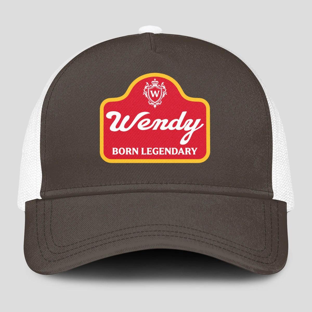 Born Legendary Charcoal Mesh Cap WENDY 13K1 C196PF