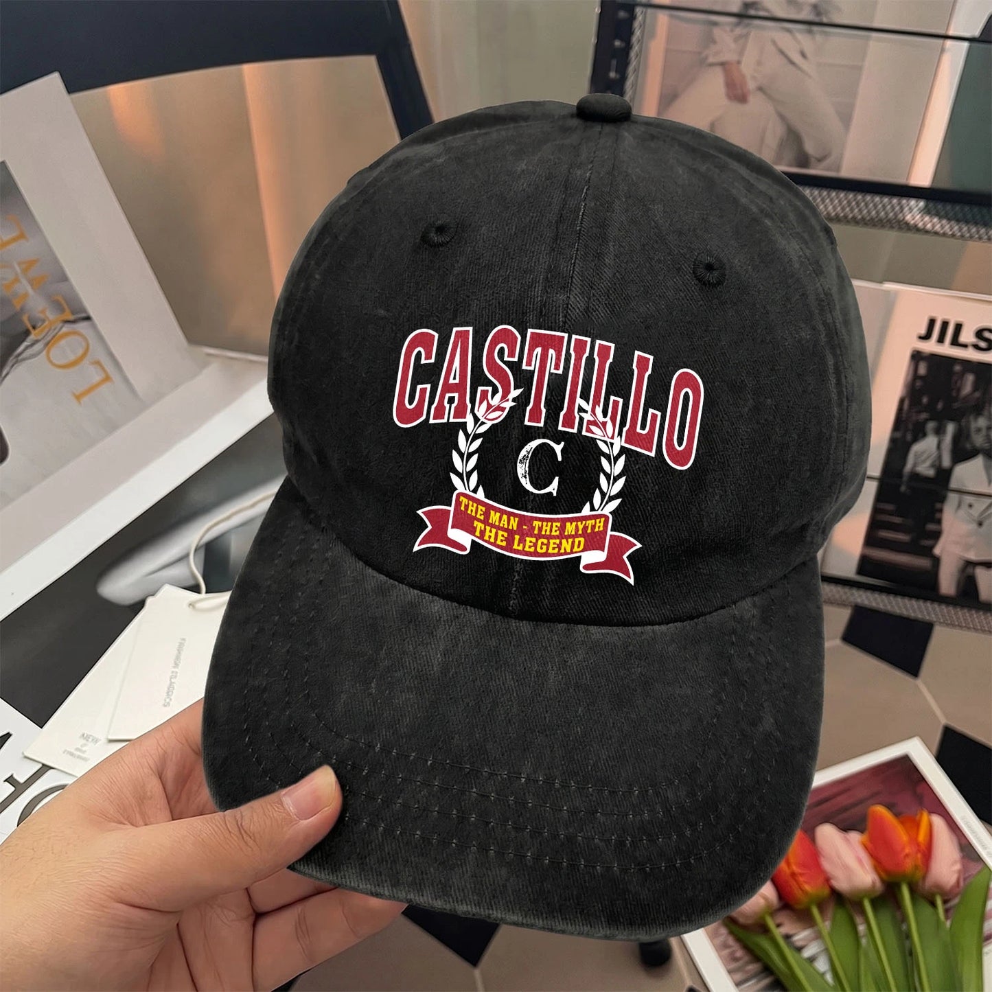 The Man The Myth The Legend Royal Cap CASTILLO 13K1 C32PF
