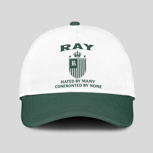 Hated By Many Confronted By None Luxury Logo Cap RAY 13K1 C41PF