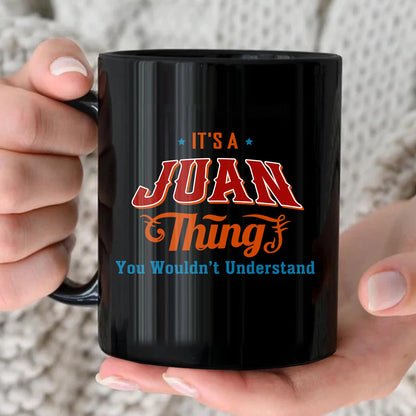 It's A Your Name Thing You Wouldn't Understand Retro Mug JUAN 13K1 MG26