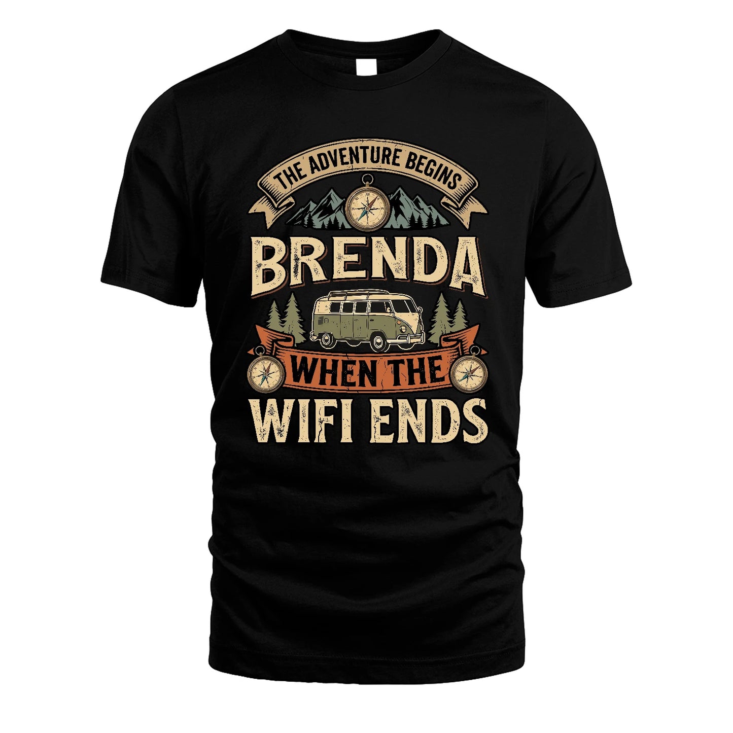 BRENDA 13K1-547 The Adventure Begins Name When The Wifi Ends