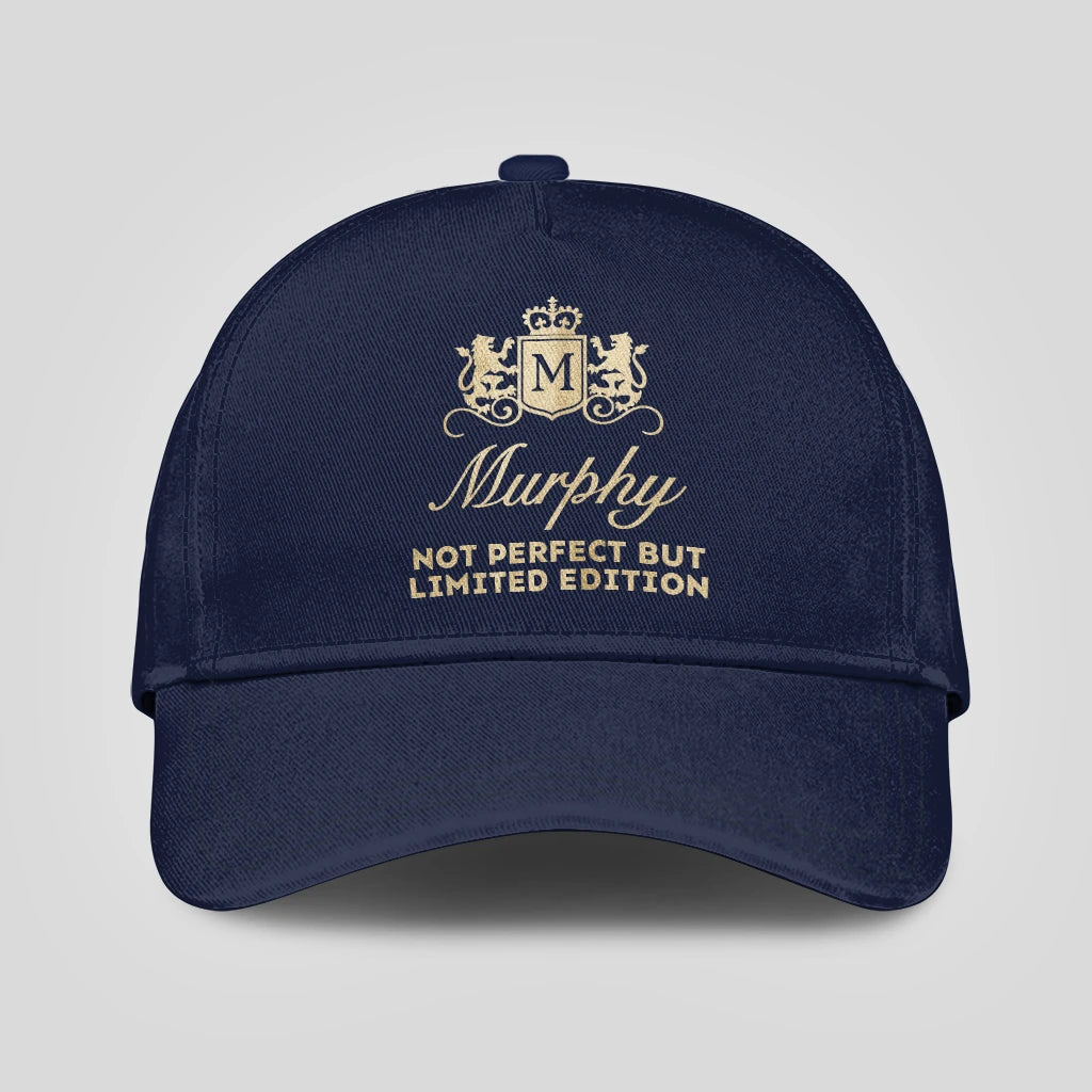 Not Perfect But Limited Edition Crest Logo Navy Cap MURPHY 13K1 C160PF