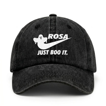 Just Boo It Halloween Washed Cap ROSA 13K1 C83PF