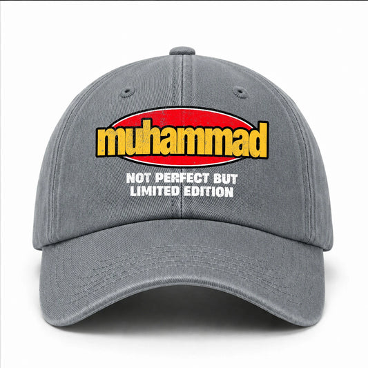 Your Name Not Perfect But Limited Edition Red Logo Washed Cap MUHAMMAD 13K1 C84PF